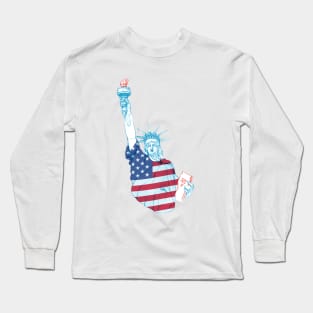 Statue of Liberty Long Sleeve T-Shirt